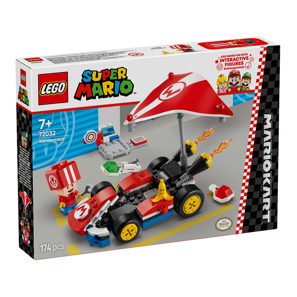 Lego Super Mario: Mario Kart – Standard Kart 72032